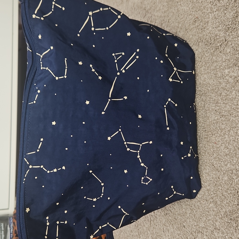 BAGGU Navy Constellation GO Pouch